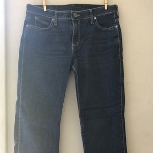 Dark Wash Wrangler Boot Cut Jeans